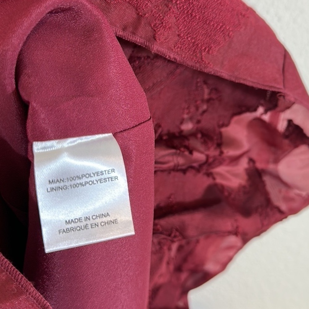 C/MEO Collective Textured Ruffle Wrap Dress - Picture 9 of 10
